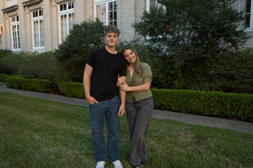 Standing couple